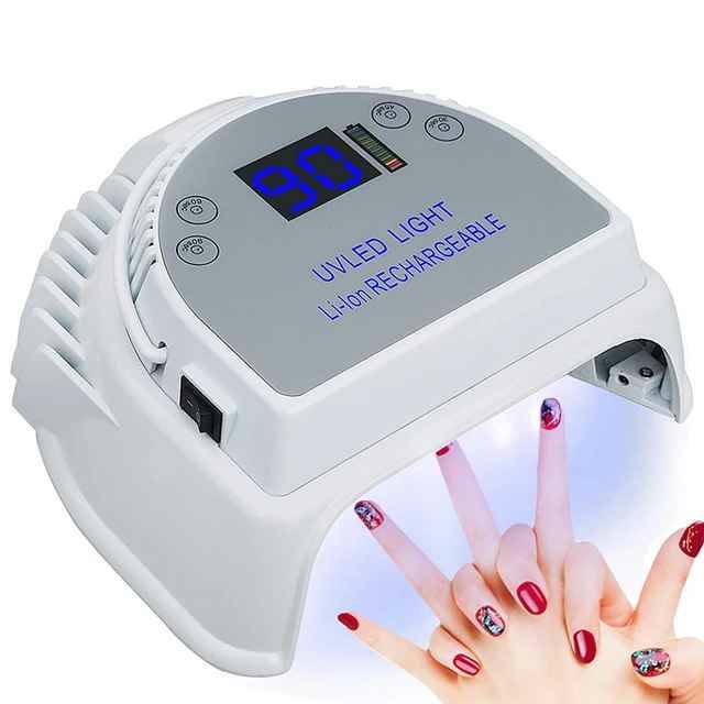 Беспроводная лампа для сушки ногтей 5000mAh Li-iON RECHARGEABLE