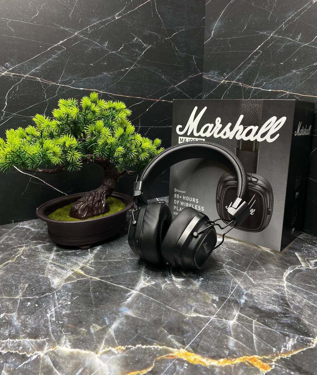 Беспроводные наушники Marshall MAJOR 4 Lux (Black,Brown)