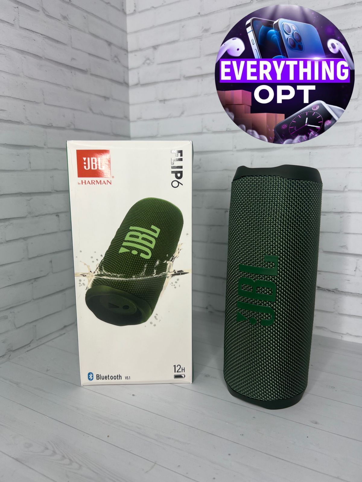 Беспроводная колонка JBL FLIP 6,7 (Черный,Красный,Синий,Зеленый)
