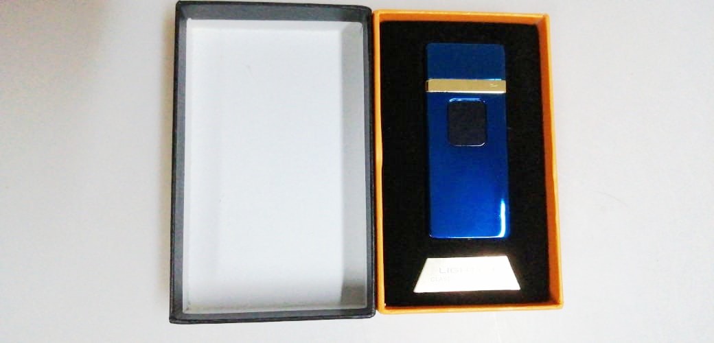 Электронная зажигалка с зарядкой от usb Lighter 3 цвета/10/100/