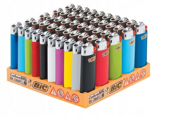 Зажигалка кремневая 173-BIC разноцветные Модель,J3/50
