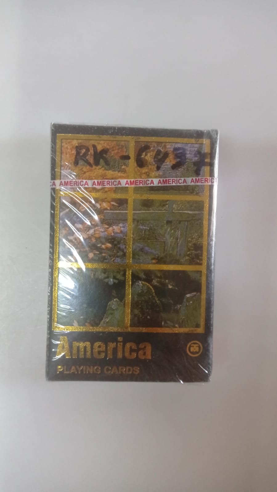 Карты игральные Amerika 54k пластик RK-6437 /10/100/